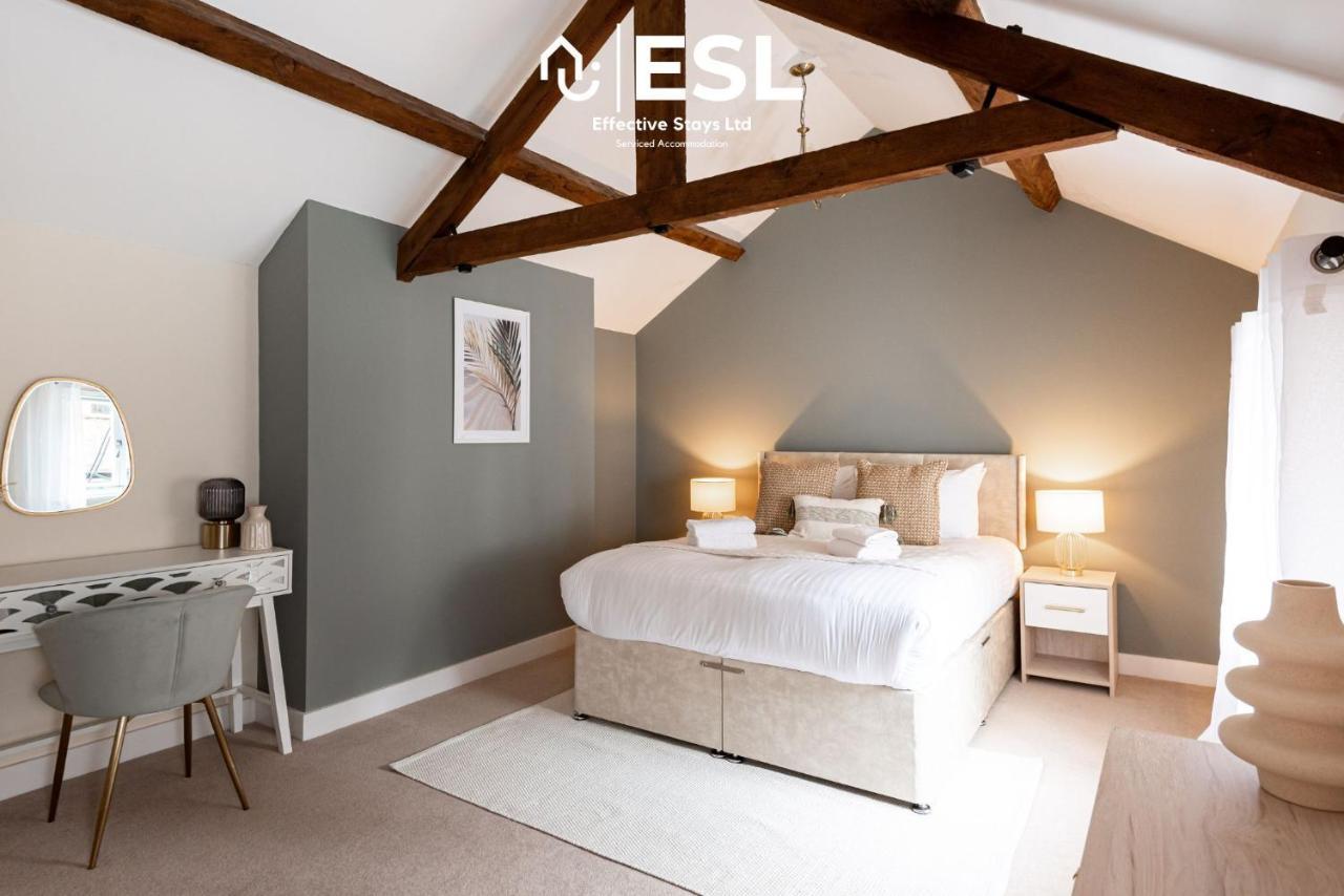 Super Central - Quiet - 2 Bedroom Cottage Shrewsbury Bagian luar foto